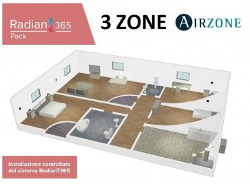 AIRZONE PACK RADIANT 365 A 3 ZONE